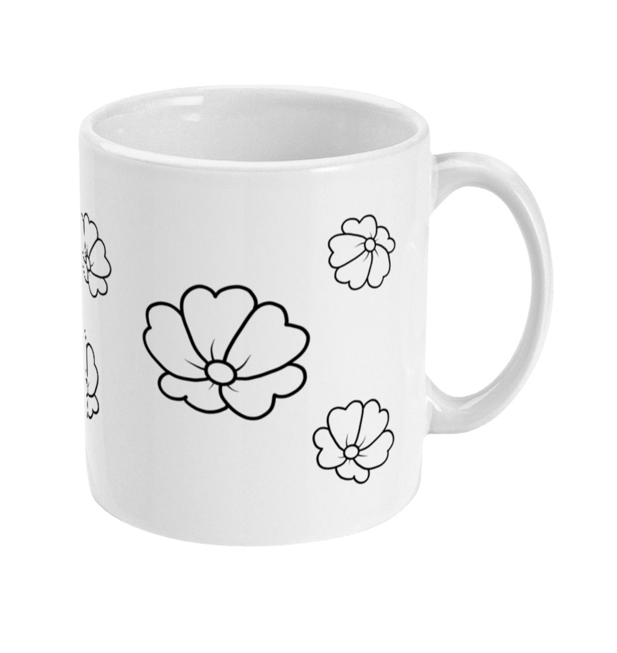 Kleurmok Juf Bloemen